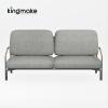 minimalist modern two-seater sofa km18047