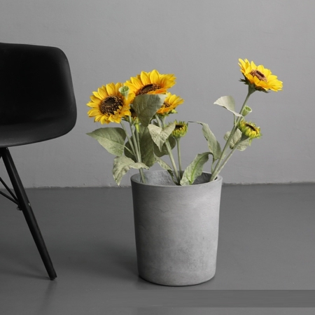 Modern GRC Round Outdoor Planter KM9003
