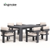 Modern Aluminum Neo Collection Outdoor Dining Set KMD18026