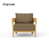 Cima Collection Teak Outdoor Single Sofa