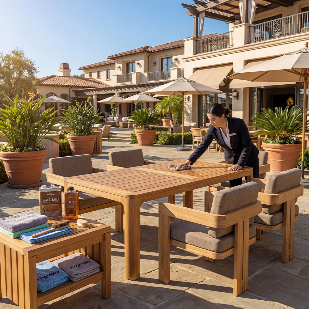 A Practical Guide to Caring for Your Teak Outdoor Chairs
