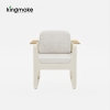 Alpha Collection Modern Outdoor Dining Chair 