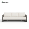 High-End Aluminum Outdoor Sofa KM18040