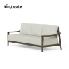 Modern Aged Teak Kael Collection Three-Seating Sofa KMD18027