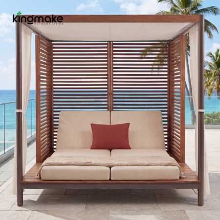 poolside aluminum daybed km18051