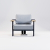Modern Aluminum Rope Woven Single Sofa KMD18001