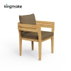 Cima Collection Teak Outdoor Dining Set 