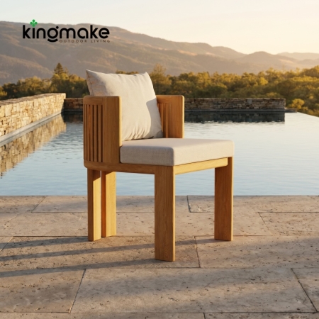 High End Teak Garden Chair