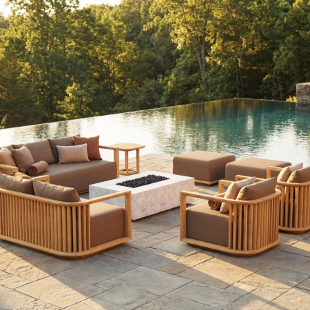 maui colletion high-end l-shape sofa set