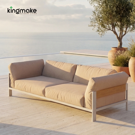 Contemporary Paradise Collection Outdoor Two-Seater Sofa KM18033