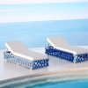 Aluminum Rope Woven Sun Lounger KMD18005