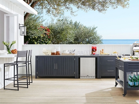 Aluminum Outdoor Kitchen Cabinets KMO1301