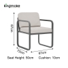Modern Aluminum Frame Outdoor Dining Chair – Mali Collection_复制