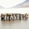 Modern Aluminum Outdoor Table Set KMD18004