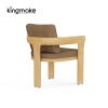 Natural Teak Tider Collection Outdoor Dining Set KMD18036