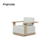 Modern Teak Outdoor Sofa KM18038