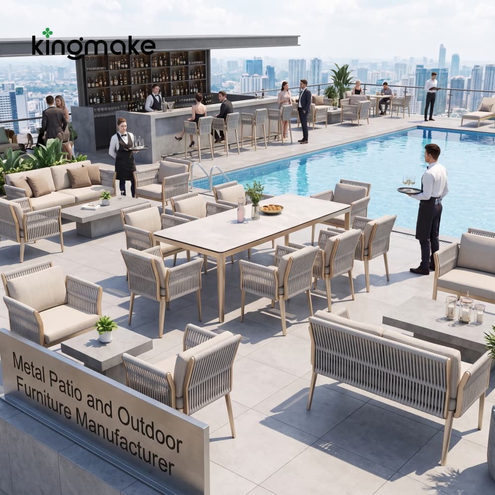 Metal Patio and Outdoor Furniture Manufacturer | Kingmake