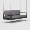 Modern Aluminum Outdoor Swing Chair KM6705