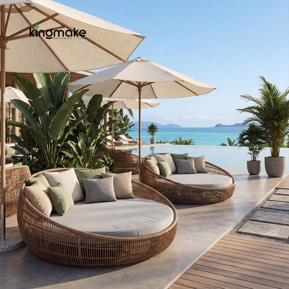 luxury resort daybeds: elevate guest experiences