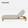 Luxury Teak Sun Lounger KM18042
