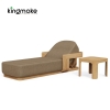 Modern Teak Neo Collection Sun Lounger KM18026-T