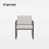 Modern Aluminum Frame Outdoor Dining Chair – Mali Collection_复制