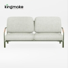 minimalist modern two-seater sofa km18047