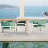 Lake Green Fabric 6-Person Outdoor Dining Set KMD18008