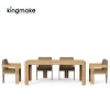 Modern Teak Neo Collection Outdoor Dining Set KMD18026-T