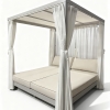 Modern Aluminum Outdoor Double Canopy Daybed KM18025