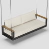 Modern Aluminum 2-Seater Swing Chair KM6705