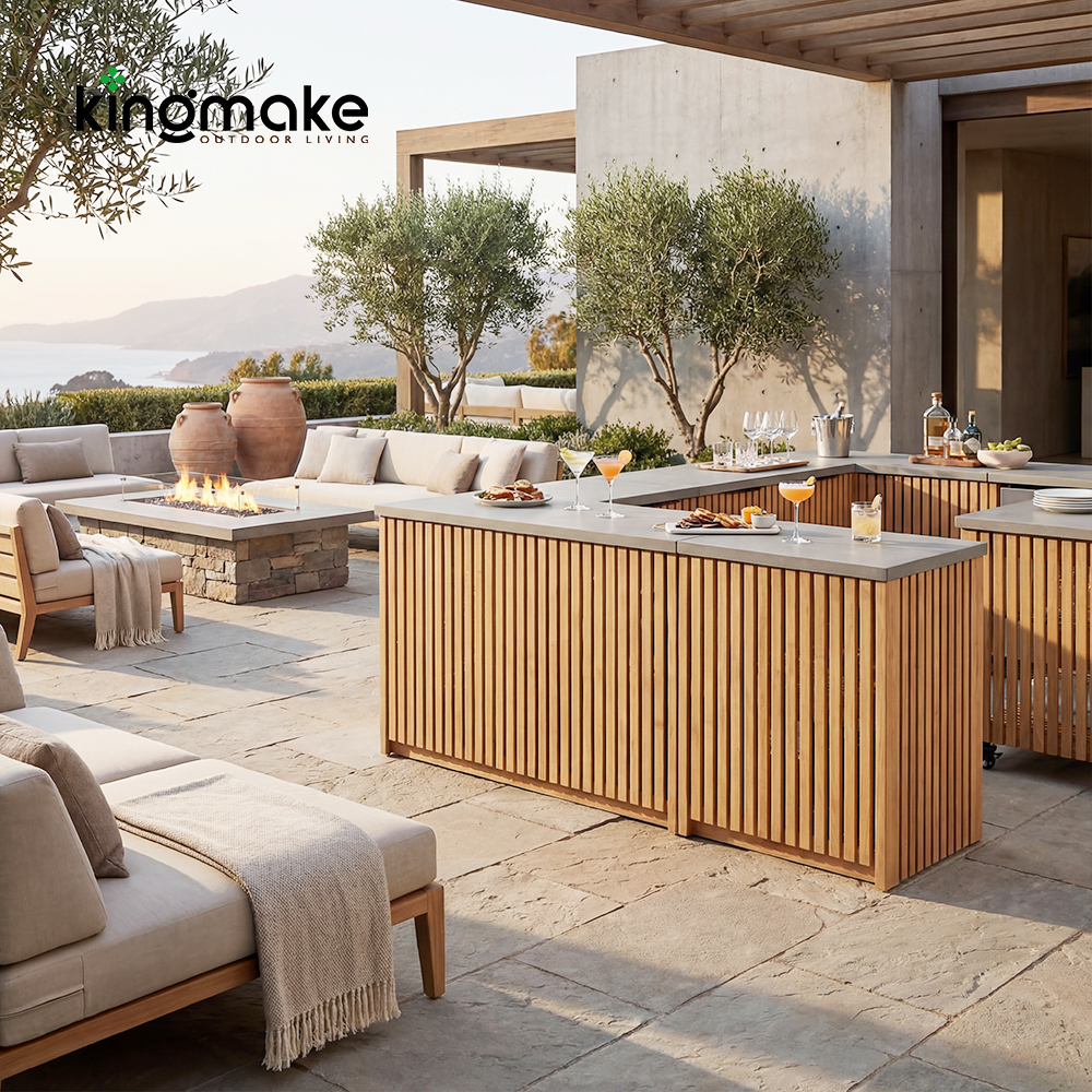 What Makes GRC Countertops Ideal for Outdoor Kitchens