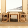 Luxury Solid Teak Outdoor Dining Set KMD18025