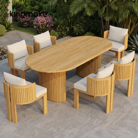 High-End Teak Dining Set