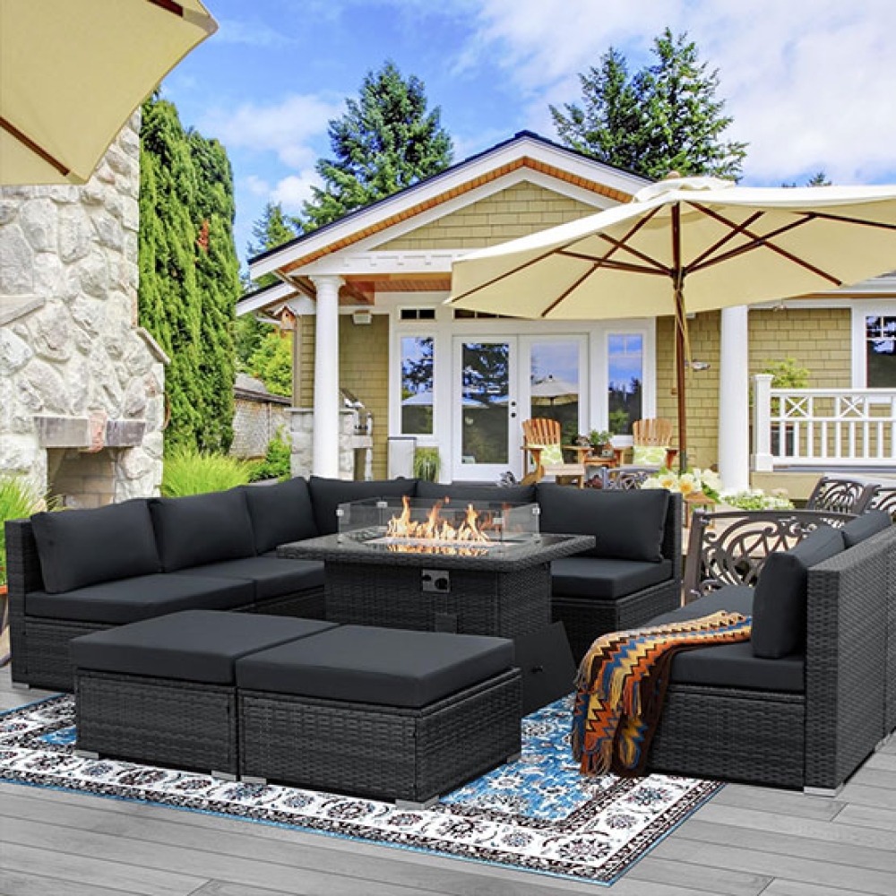 How to arrange furniture for your backyard garden?