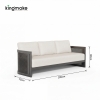 High-End Aluminum Outdoor Sofa KM18040