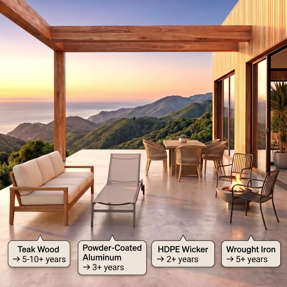 What Outdoor Furniture Holds Up the Best