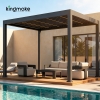 Modern Adjustable Aluminum Pergola KM18039-1