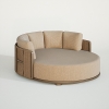 Modern Aluminum Woven Outdoor Daybed KMD18031