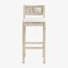 Modern Teak Woven Outdoor Bar Set KM7507
