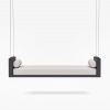Modern Aluminum Hand-woven 2-Seater Swing Chair KM6707