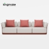 Layva Collection Modern Aluminum Sofa Set