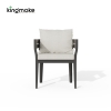 Cima Collection Modern Minimalist Aluminum Outdoor Dining Set