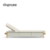 Modern Wooden Powder-Coated Aluminum Sun Lounger KMD18028