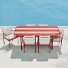 Modern Aluminum Afterglow Collection Dining Set KM18013