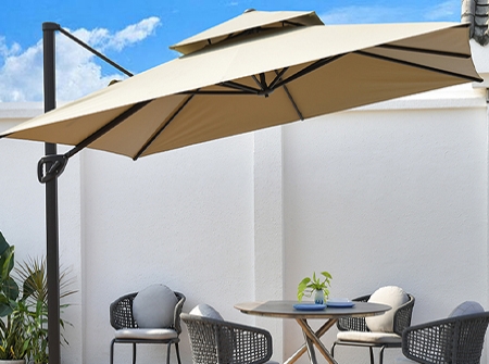 High-end Aluminum Cantilever Umbrellas KM8204