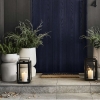 Modern Concrete Round Outdoor Flower Pot KM9008