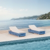 Aluminum Rope Woven Sun Lounger KMD18005