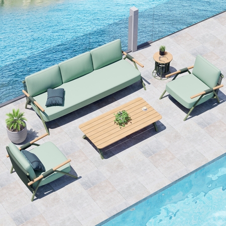 Modern KBrand Collection Outdoor Sofa KMD18030