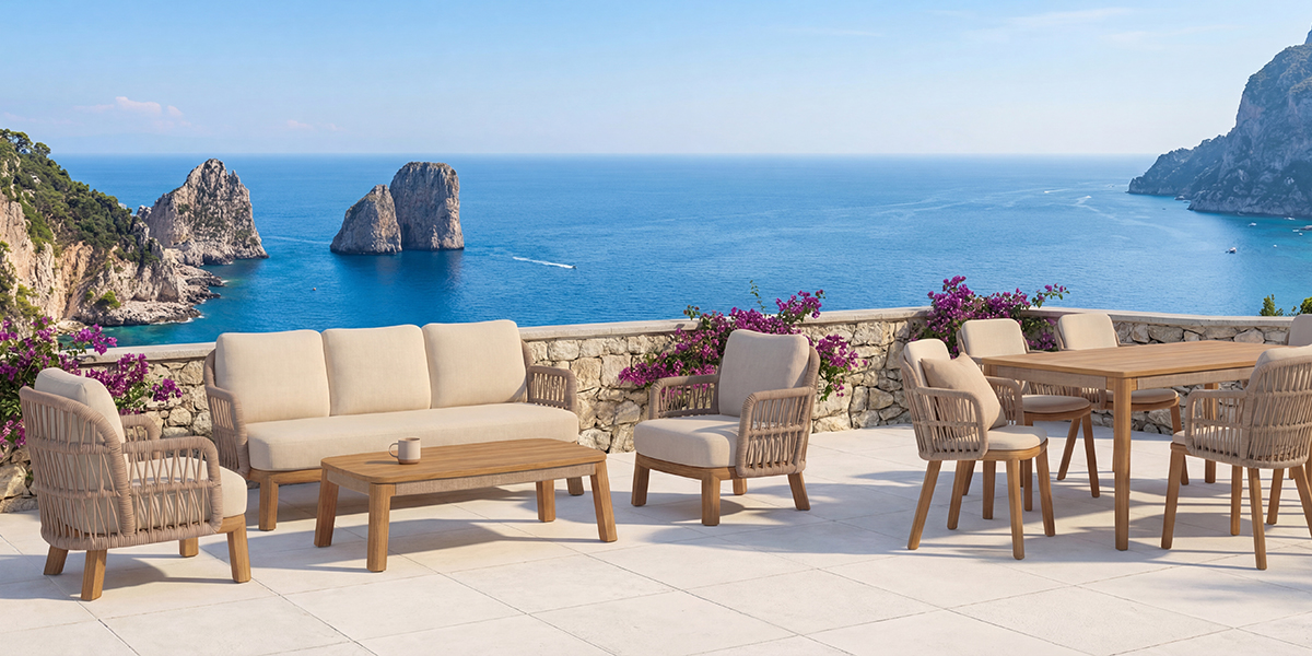 kingmake commercial outdoor furniture set